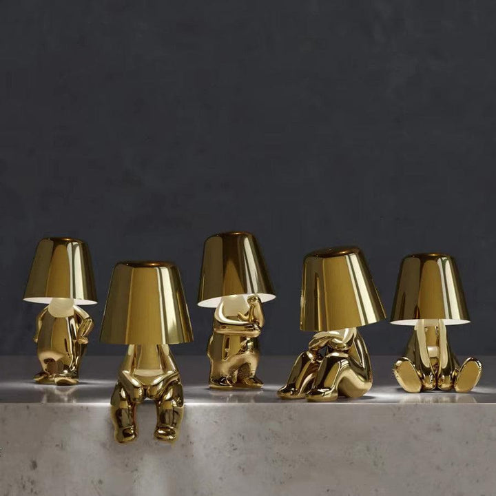 Metavaya Table lamp Golden Man Table Lamp