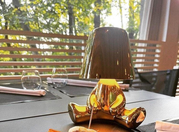 Metavaya Table lamp Golden Man Table Lamp