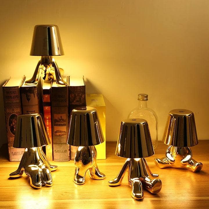 Metavaya Table lamp Golden Man Table Lamp