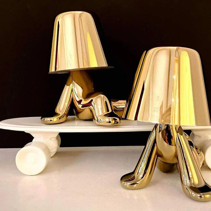 Metavaya Table lamp Golden Man Table Lamp