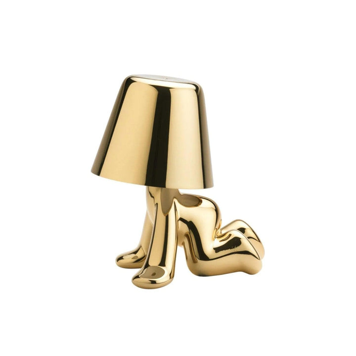 Metavaya Table lamp Style B / Gold / Touch switch Golden Man Table Lamp 822706697595 M2022083002-2