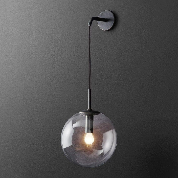 Metavaya Wall lamp Dia 15cm x H 50cm / Blacken / Smoked Languedoc Wall Lamp 323232417454 M2022100502-4