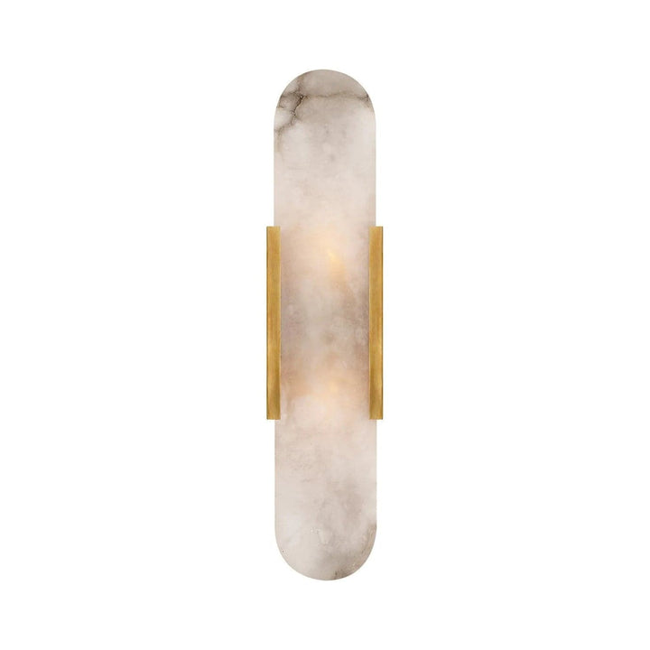 Metavaya Wall lamp Dia 10cm X H 50cm / Golden Melange Elongated Sconce 323232416358 M2022091603-4 Buy Melange Elongated Sconce Online