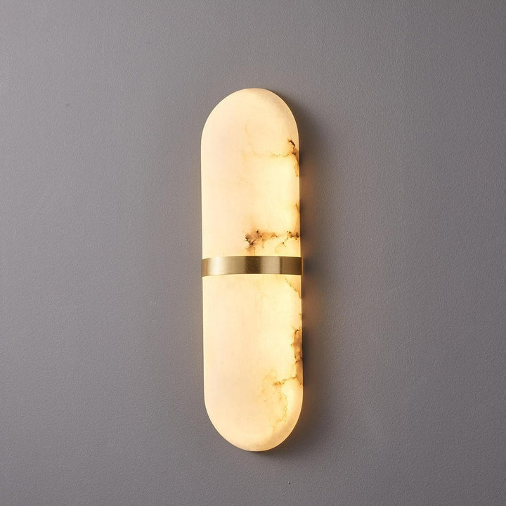 Metavaya Wall lamp Semi Cylinder Marble Wall Light Buy Semi Cylinder Marble Wall Light