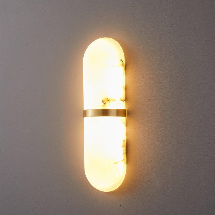 Metavaya Wall lamp Semi Cylinder Marble Wall Light Buy Semi Cylinder Marble Wall Light