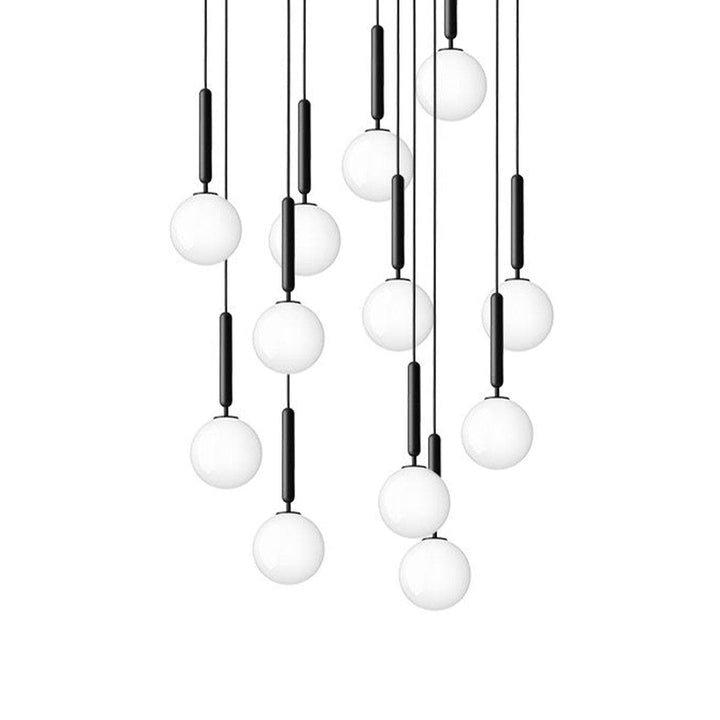 Metavaya Wall light 13heads / Black / White Miira Pendant light 653733644531 D-202112380018-18