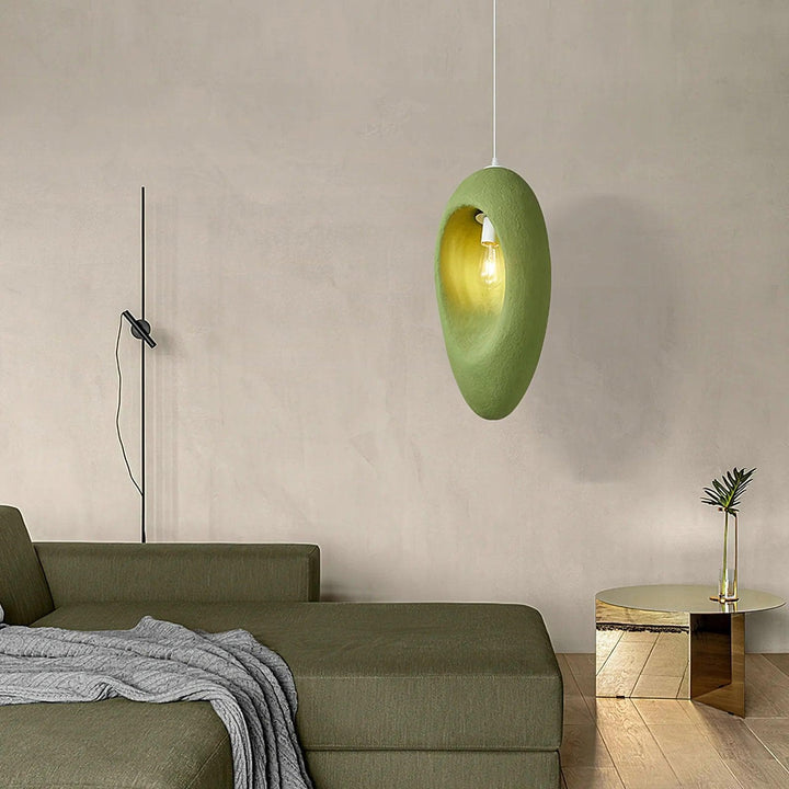 Metavaya Pendant lamp Dia 29cm X H 55cm / Green Mizuko Pendant Light 336019215426 M2023021006-1 Shop Mizuko Pendant Light for Sale Online