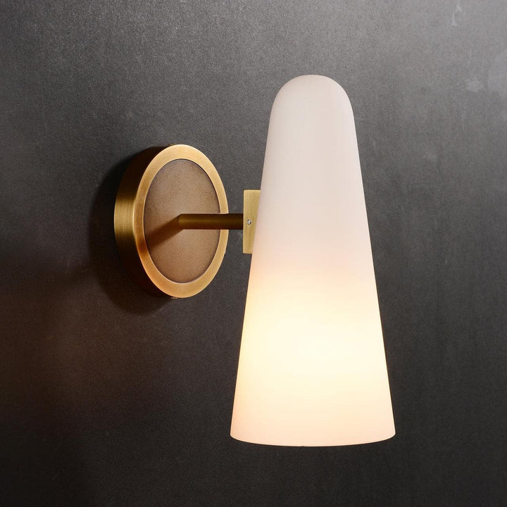 Metavaya Wall lamp Dia 12cm x H 29cm / Brass Montfaucon Sconce 653733640403 M-202112M311456-1 Montfaucon Sconce for Sale Online in USA