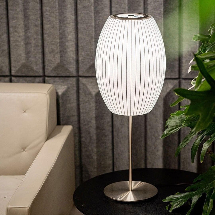 Metavaya Table lamp Dia 20cm x H 40cm / White / US plug Nelson Table Lamp 653733214659 M2021121404-1 Buy Nelson Table Lamp Online