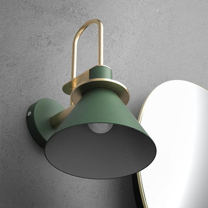 Metavaya Wall lamp Dia 24cm x H 31cm / Green Nordic Metal Sconce 323232413845 M2022092804-4