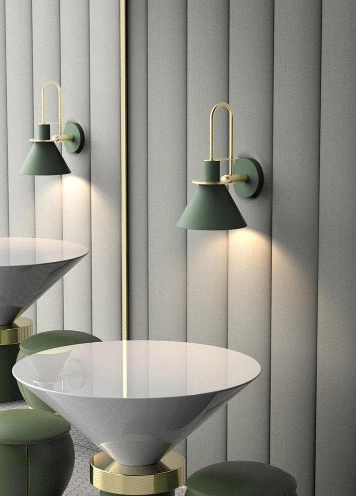 Metavaya Wall lamp Nordic Metal Sconce