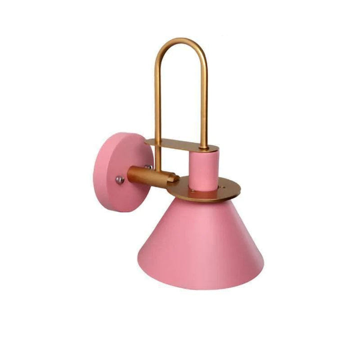 Metavaya Wall lamp Dia 24cm x H 31cm / Pink Nordic Metal Sconce 323232413821 M2022092804-2