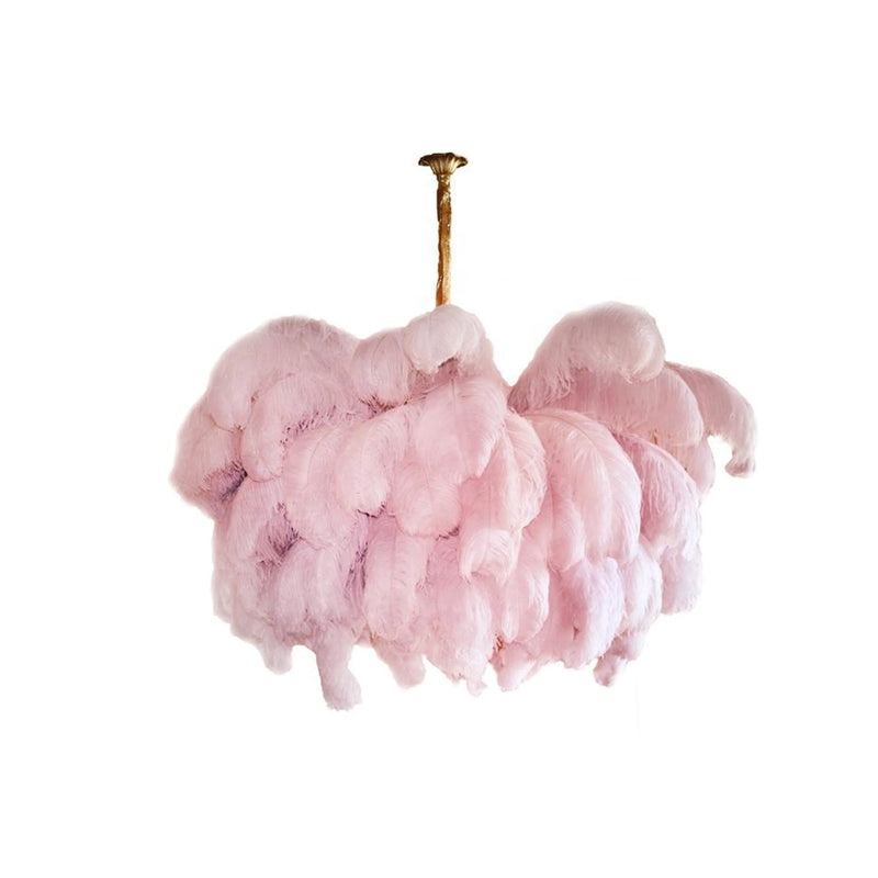 Metavaya Chandelier Ostrich Feather Chandeliers