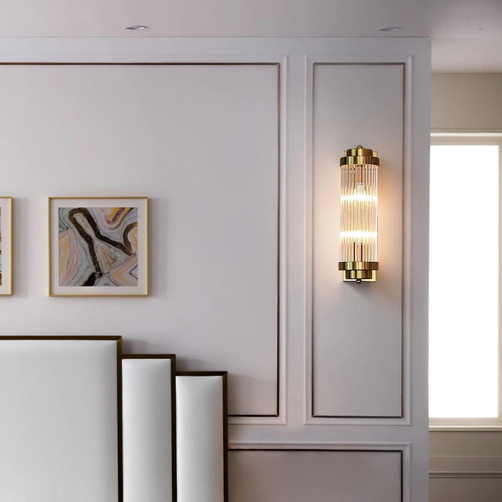 Metavaya Wall lamp Pillar Offset Sconce