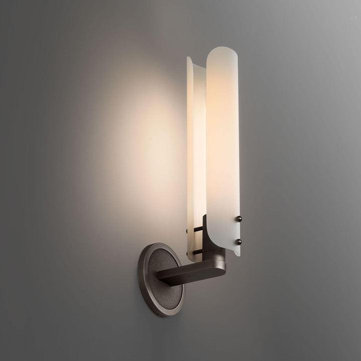 Metavaya Wall lamp Lron marble wall lamp Platiere Sconce in Solid Brass Shade for Sale