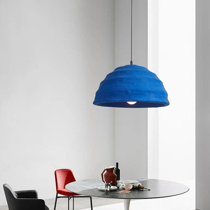 Metavaya Ceiling Lamp Dia 50cm X H 30cm / Blue Pluto Pendant Lamp 336019215396 M2023021001-1 Pluto Pendant Lamp | Kuzco Pluto Pendant Light