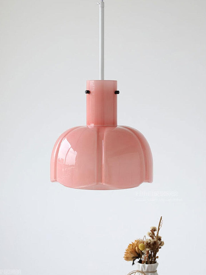 Metavaya Pendant lamp Dia 26cm x H 40cm / Pale Pink Porto Pendant Light 336019215990 M2023021702-5