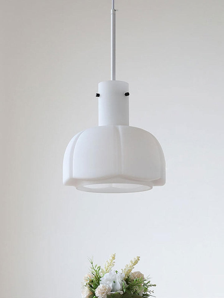 Metavaya Pendant lamp Dia 26cm x H 40cm / Cream White Porto Pendant Light 336019216003 M2023021702-6