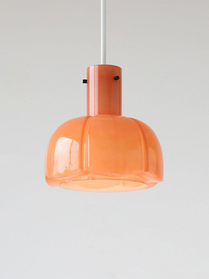 Metavaya Pendant lamp Dia 26cm x H 40cm / Orange Porto Pendant Light 336019215983 M2023021702-4