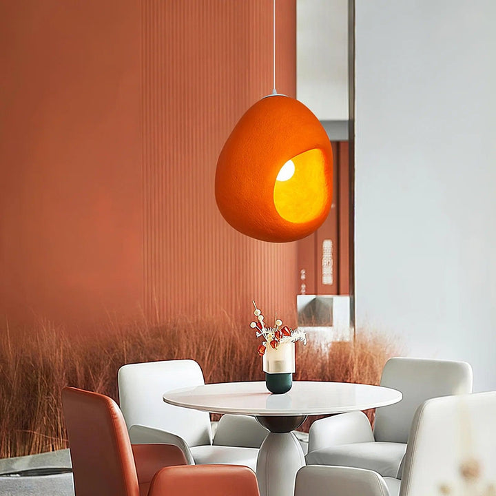 Metavaya Pendant lamp Dia 40cm x H 50cm / Orange Sensi Pendant Light 336019215457 M2023021007-1 Sensi Pendant Light & Lamps for Sale in USA/Canada