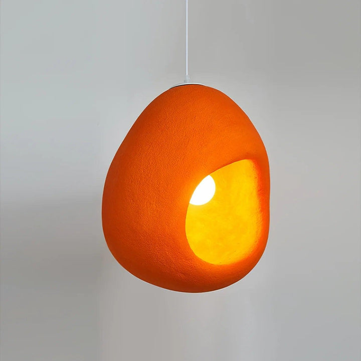 Metavaya Pendant lamp Dia 40cm x H 50cm / Orange Sensi Pendant Light 336019215457 M2023021007-1 Sensi Pendant Light & Lamps for Sale in USA/Canada