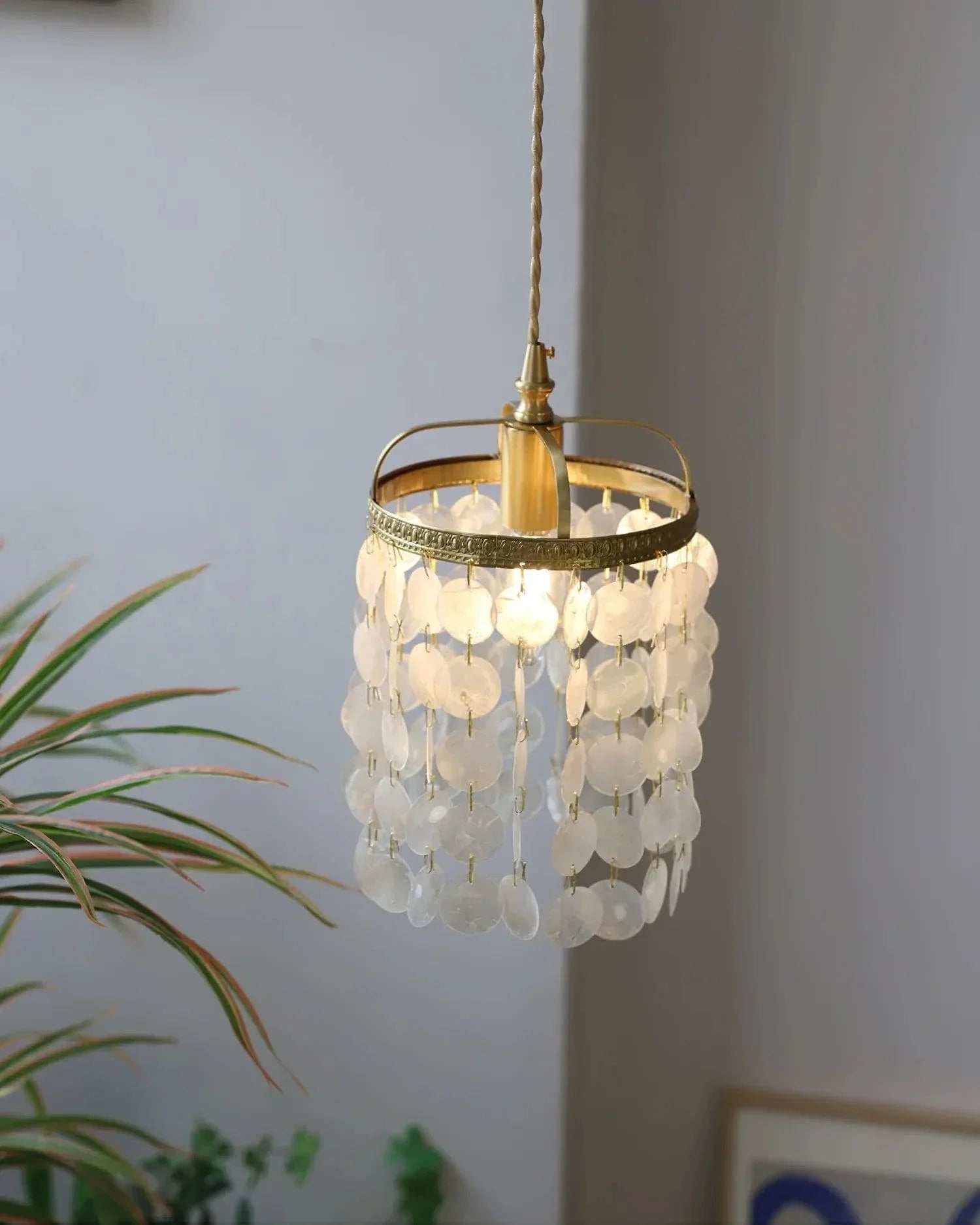 Shell Pendant Lights & Fixtures for Sale