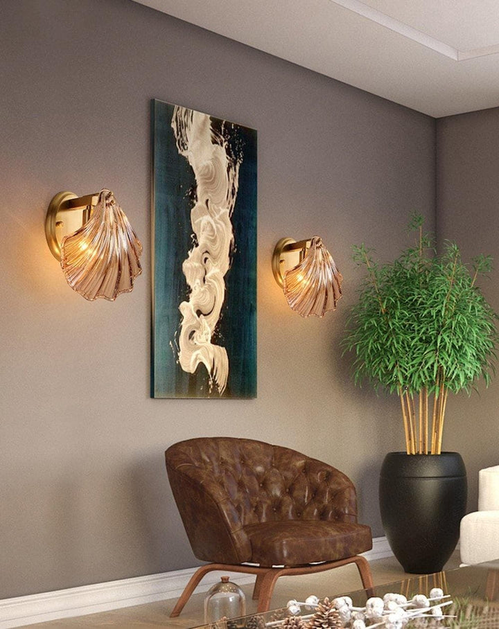 Metavaya Wall lamp Shell Wall Light Shell Wall Lights & Sconce for Sale