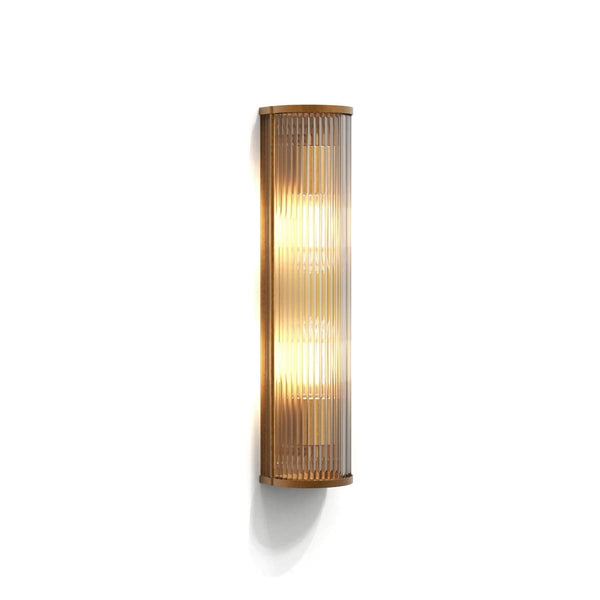 Metavaya Wall lamp Striped Glass Sconce