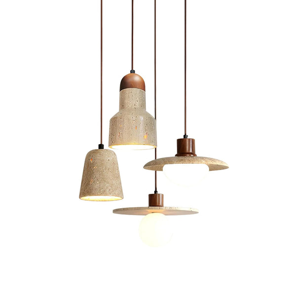 Metavaya Pendant lamp Travertine Pendant Lamp Shop Travertine Pendant Lamp Online