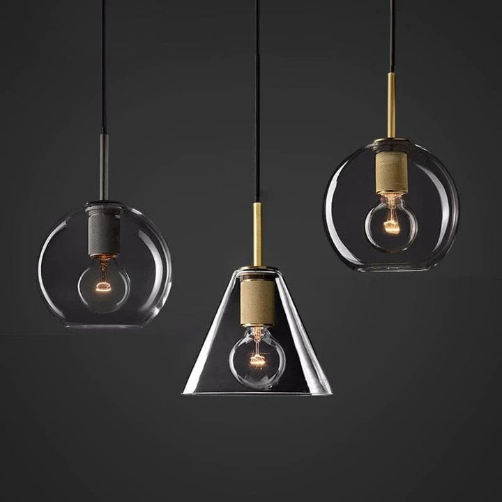 Metavaya Pendant lamp Glass Shaded Pendant Light