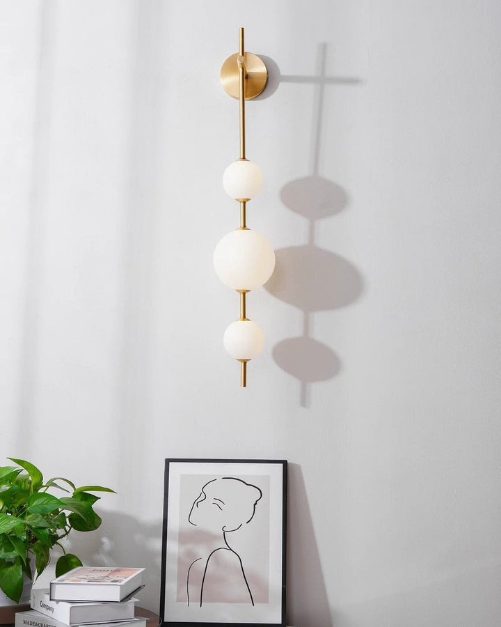 Metavaya Wall lamp Vertical Globe Sconce