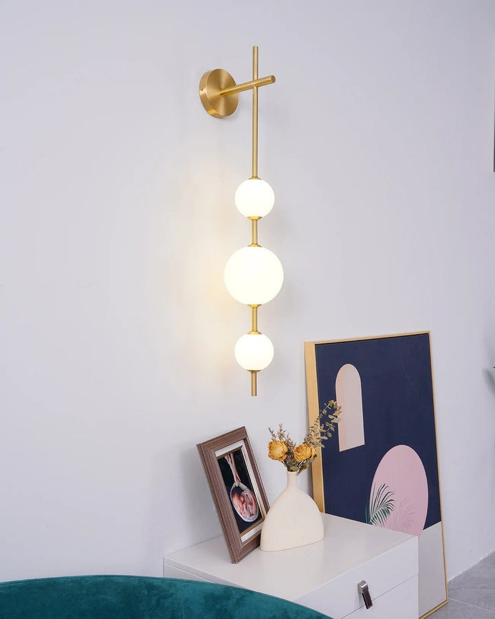 Metavaya Wall lamp Vertical Globe Sconce