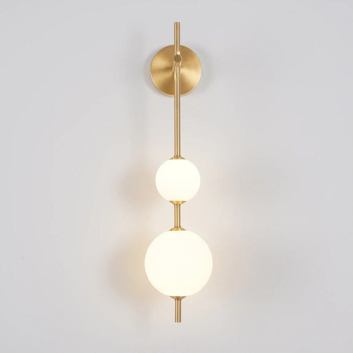 Metavaya Wall lamp Vertical Globe Sconce