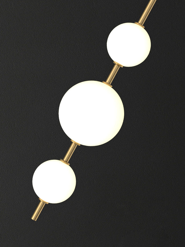 Metavaya Wall lamp Vertical Globe Sconce