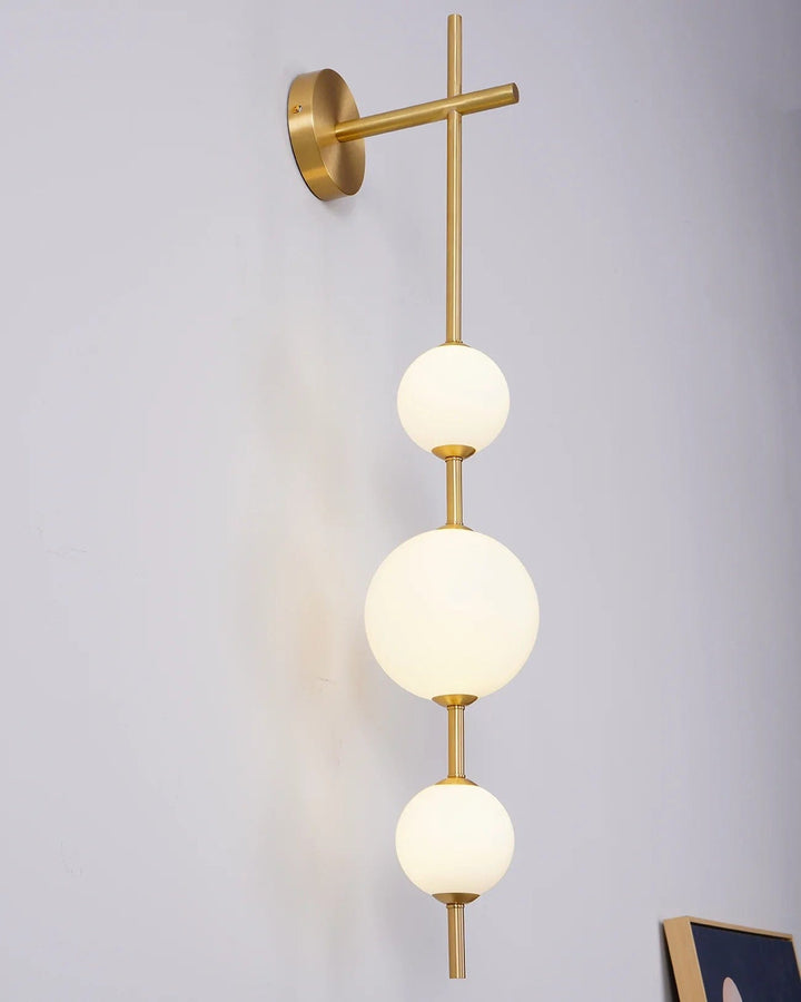 Metavaya Wall lamp Vertical Globe Sconce